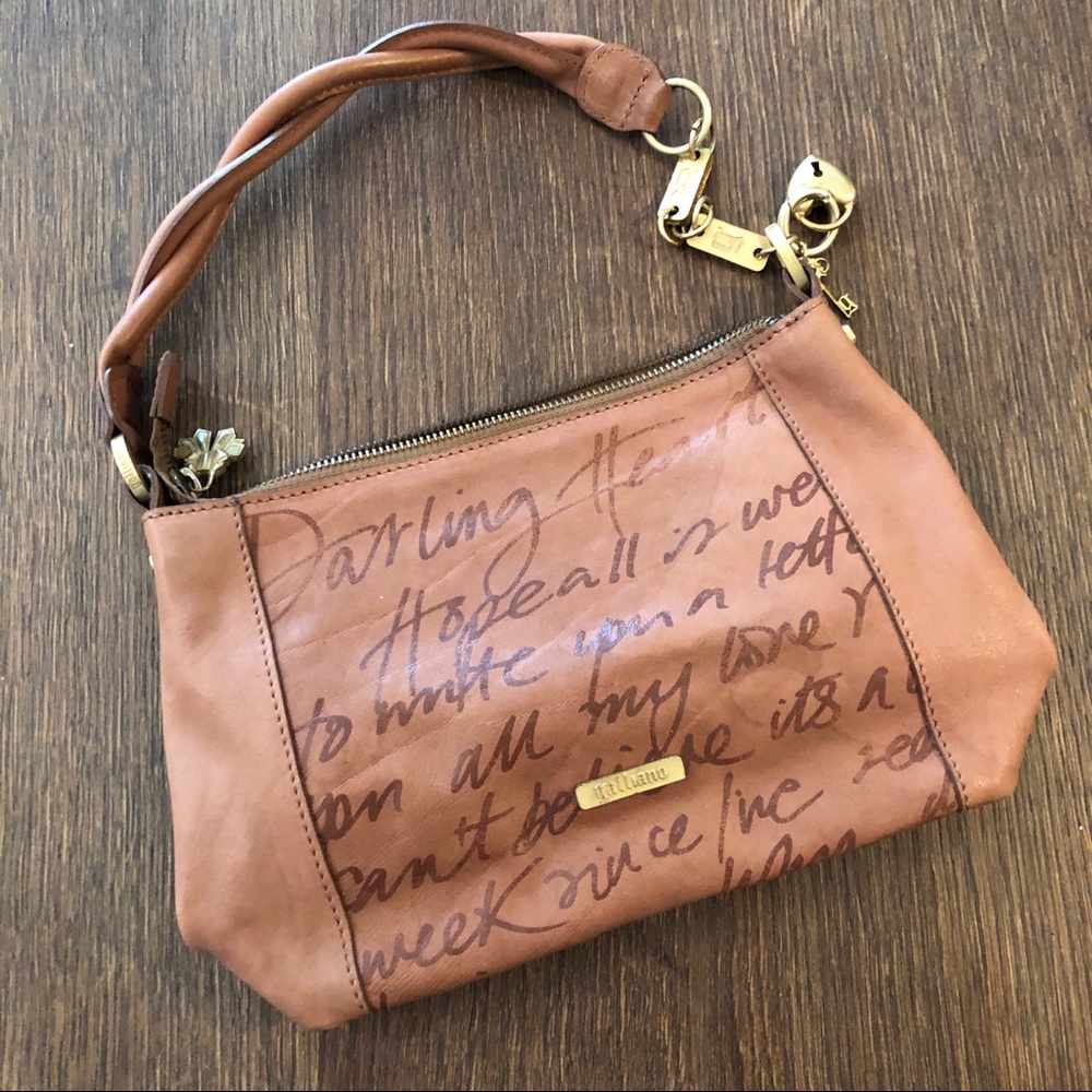 NWOT Galliano Leather Bag